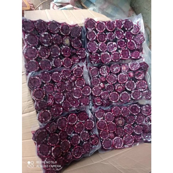 5 bắp ngô tím ngâm rươu hut chân không