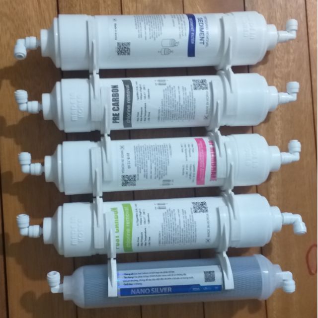 Bộ 5 lõi lọc nước uf hàn quốc
