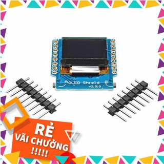[GIÁ SỐC] Mô-đun OLED Shield 0,66 inch IIC/I2C cho D1 MINI