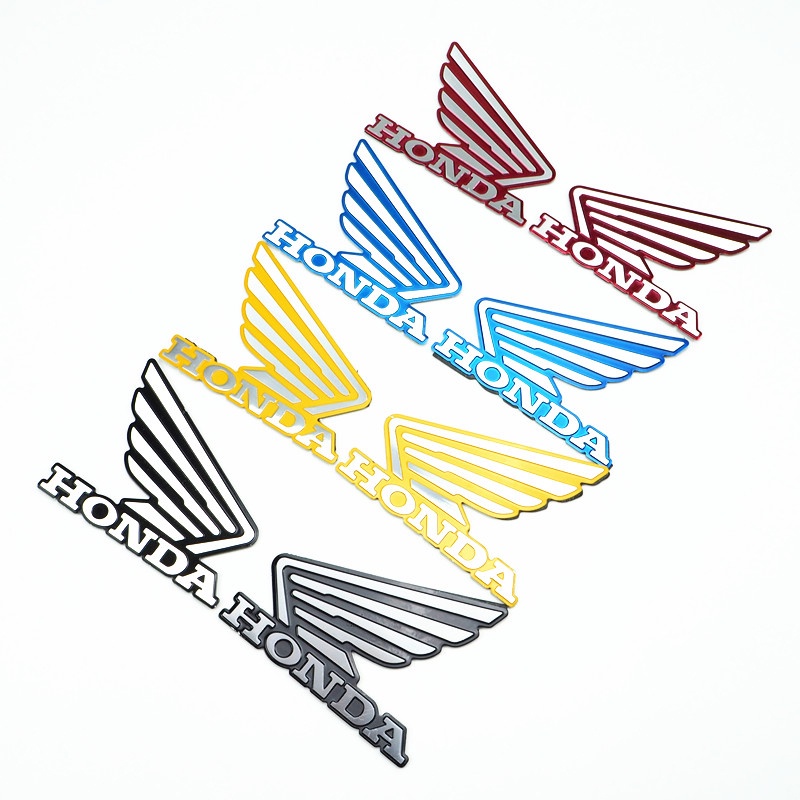 xe máy tem logo cánh chim honda wings Biểu tượng Bình xăng bằng nhôm