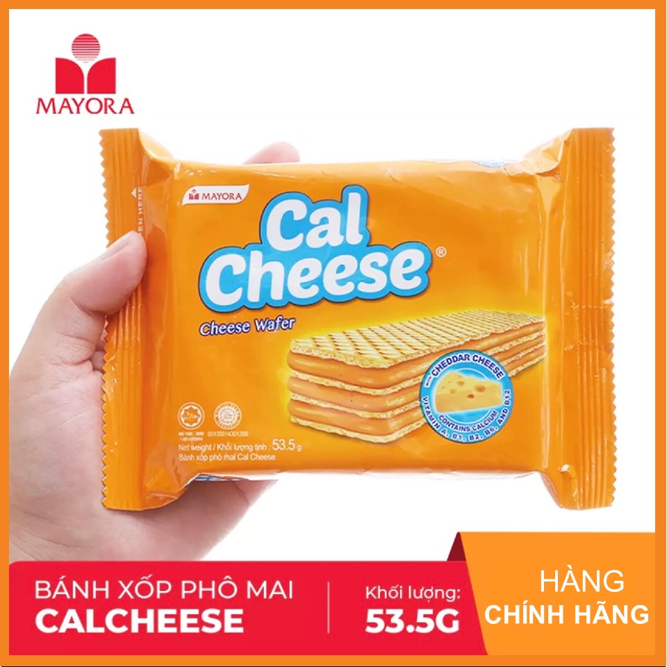 Combo 5 Bánh xốp phô mai Cal Cheese 53g