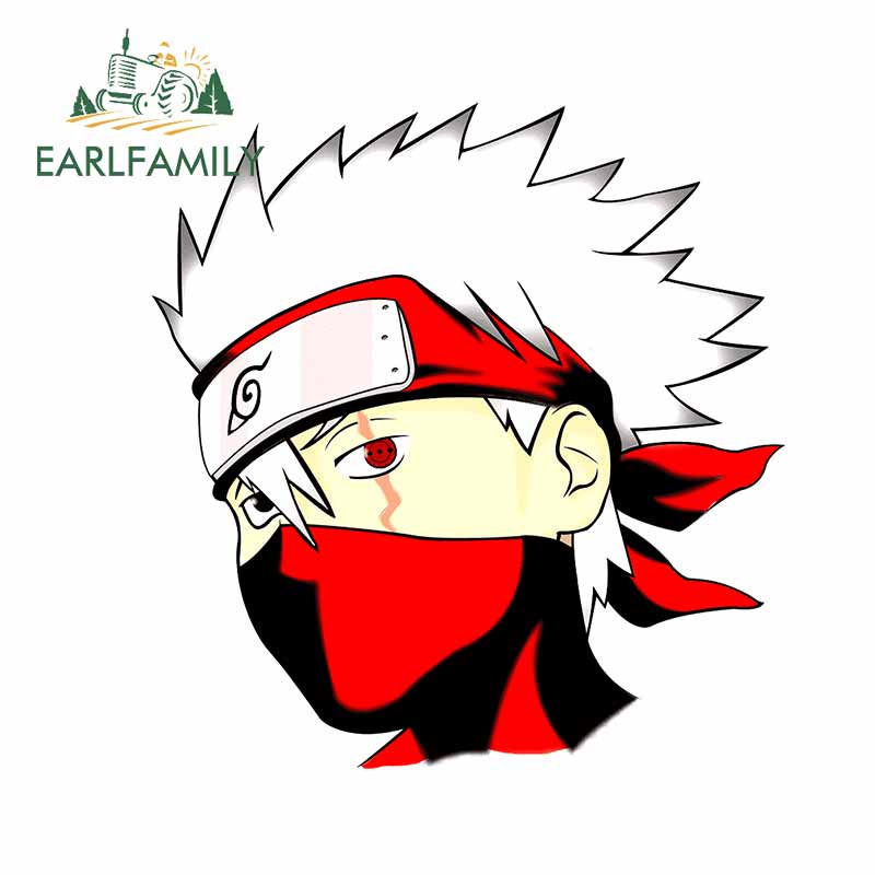 Sticker Dán Trang Trí Xe Hơi Hình Naruto 13Cmx13Cm Bằng Chất Liệu Vinyl Sáng Tạo