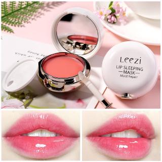 Mặt nạ ngủ cho môi leezi tinh chất hoa hồng 12g