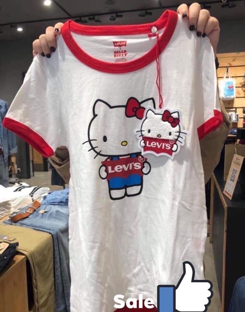 Áo Levis Hello Kitty chính hãng