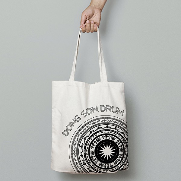 Túi tote ENZYCO vải canvas ulzzang unisex in hình siêu cute