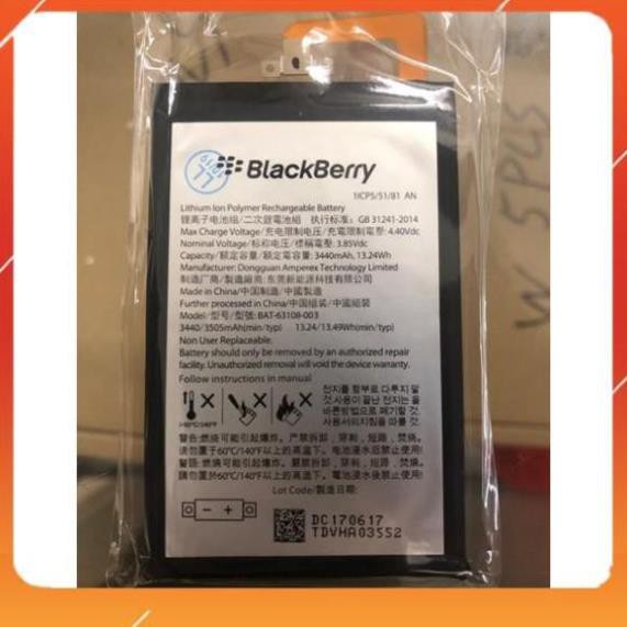 [BÁN CHẠY] PIN BLACKBERRY LEAP Z20 CUWV1 ZIN HÃNG