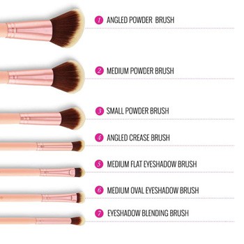 [Tách set] Cọ BH Cosmetics - BH Chic 14 Piece Brush Set