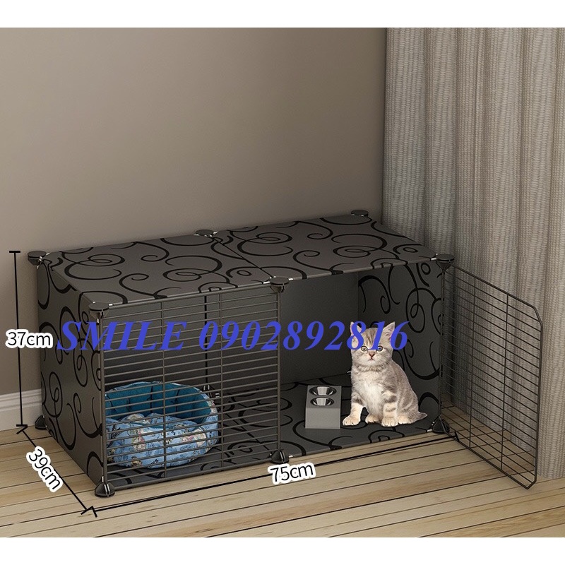 [TẶNG BÚA GỖ] COMBO CHUỒNG, LỒNG LƯỚI THÉP CHO CHÓ MÈO THÚ CƯNG ĐA NĂNG