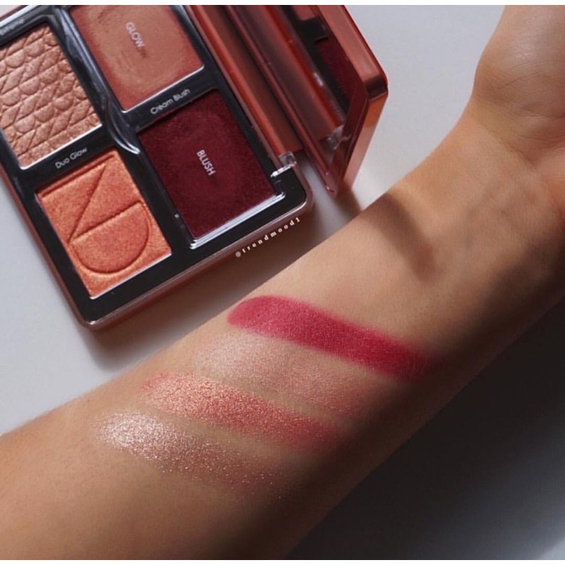 Natasha Denona - Bảng má hồng và highlight Bloom Blush &amp; Glow Palette