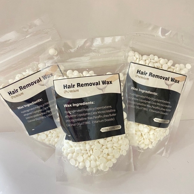 Sáp wax lông Sữa dừa, Bát silicon chống dính, Mỡ Trăn tặng kèm que gỗ