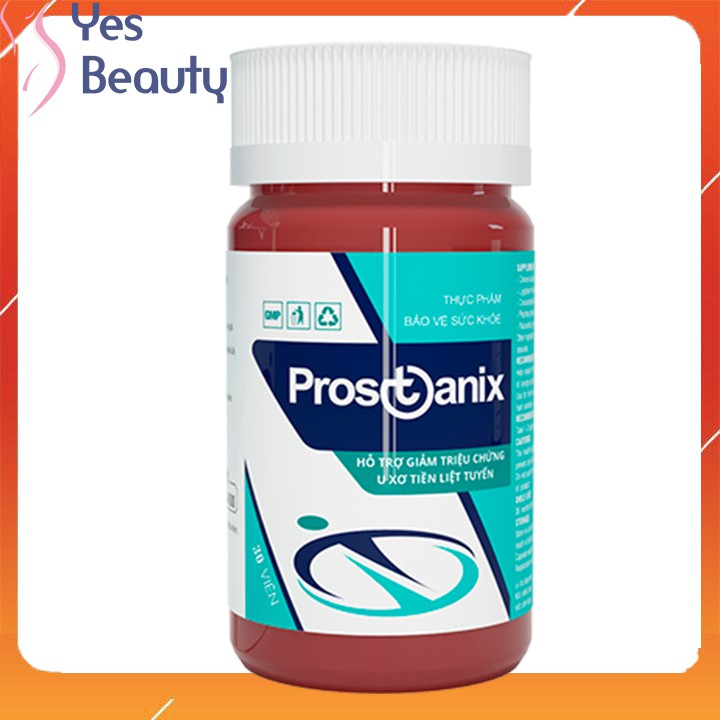 VIÊN UỐNG PROSTANIX - Hỗ Trợ Giảm Phì Đại Tuyến Tiền Liệt Khắc Phục Chứng Tiểu Đêm Tiểu Rắt Tiểu Nhiều Lần - HỘP 30 VIÊN