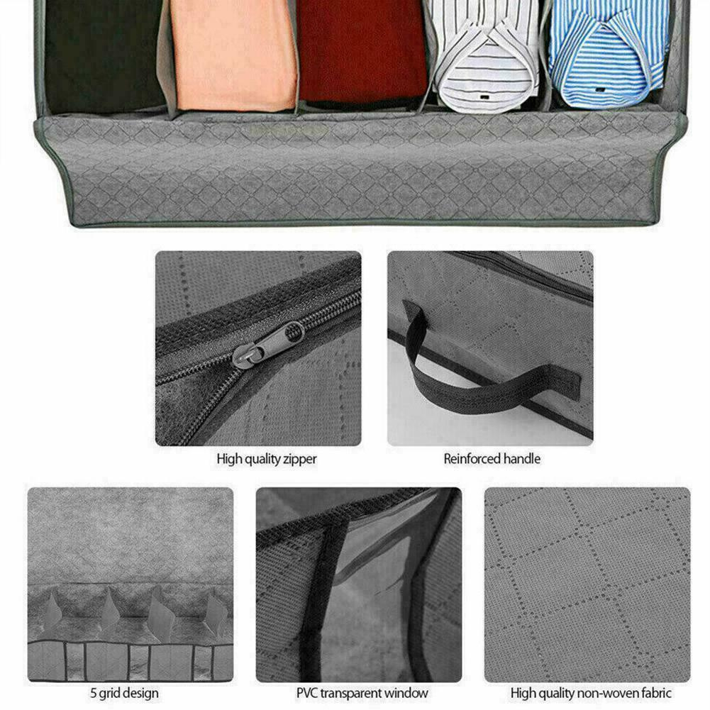 Túi Vải Không Dệt Cỡ Lớn Chống Ẩm Để Dưới Giường E4V8