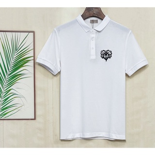 Áo Thun Polo Tay Ngắn Thêu Chữ Và Con Ong Thời Trang Cho Nam D10R 2021
