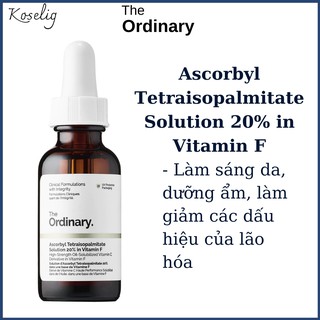 (Bill Sephora US) Tinh chất sáng da Ascorbyl Tetraisopalmitate Solution 20% in Vitamin F - THE ORDINARY