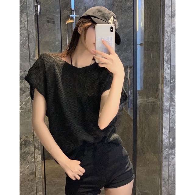 Áo lưới cọc tay