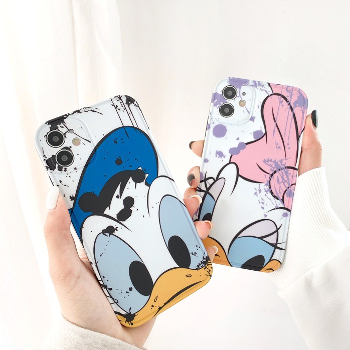 Ốp lưng iphone Couple Donald IMD dày dặn viền nổi 5/5s/6/6plus/6s/6splus/7/7plus/8/8plus/x/xs/11/12/pro/max/plus/promax | BigBuy360 - bigbuy360.vn