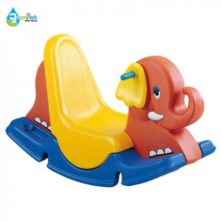 Bập bênh hình voi cao cấp cho bé