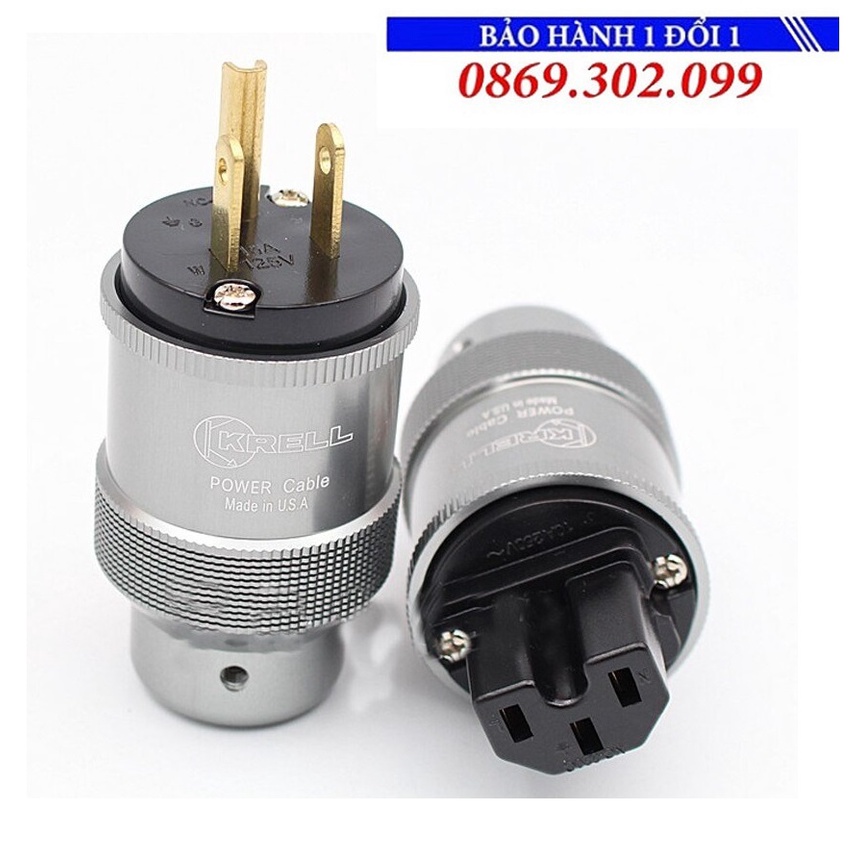 ĐẦU GIẮC ÂM THANH (PHÍCH CẮM VÀ CHUÔI CẮM CHO LOA HI-END/ AMPLIFER) KRELL USA