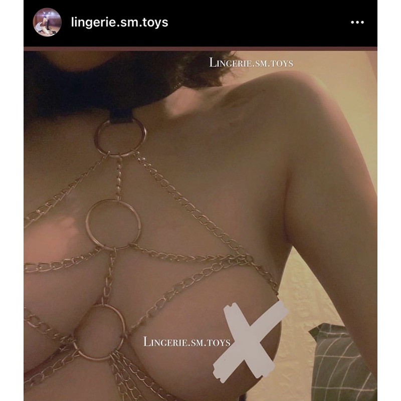 Set Da S-M Dây Xích Gợi Cảm | Nội Y Cao Cấp Sexy | BigBuy360 - bigbuy360.vn