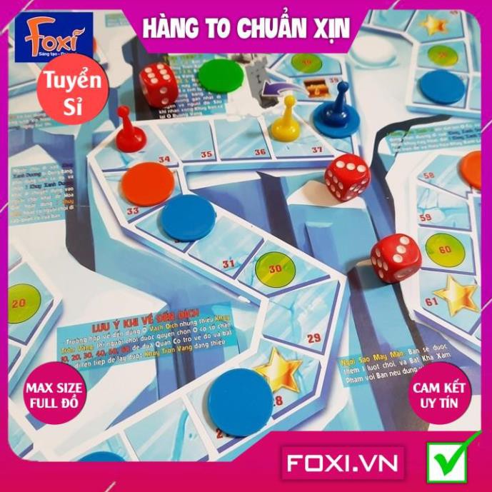 [FREESHIP HÀNG ĐẸP] Boardgame-Đi tìm kho báu mini Foxi-Đồ chơi trẻ em thông minh sáng tạo-phát triển IQ cao