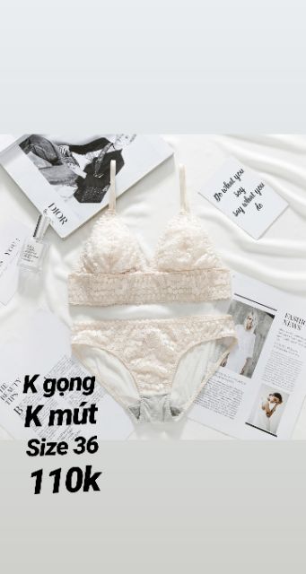 [ Ảnh thật] SB15 Bộ lót trơn trượt Set Lót cơ bản Set Bra không gọng ngực Bộ đồ lót bỏ gọng nâng ngực Sexy | BigBuy360 - bigbuy360.vn