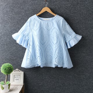 Áo kiểu nữ AKira đẹp cao cấp vải xô Boi - Áo nữ đẹp