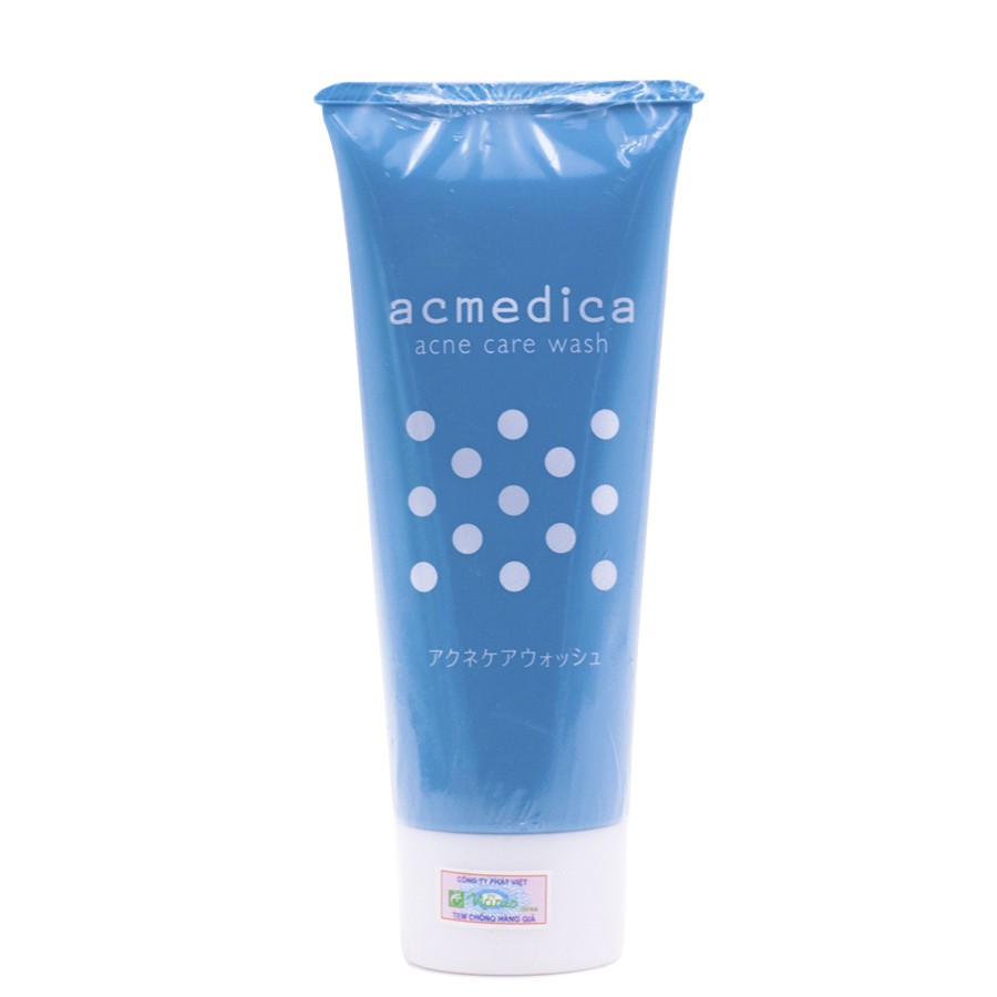 Sữa Rửa Mặt Trị Mụn Cao Cấp Hàn Quốc Naris Cosmetic Acmedica Acne Care Wash 100g