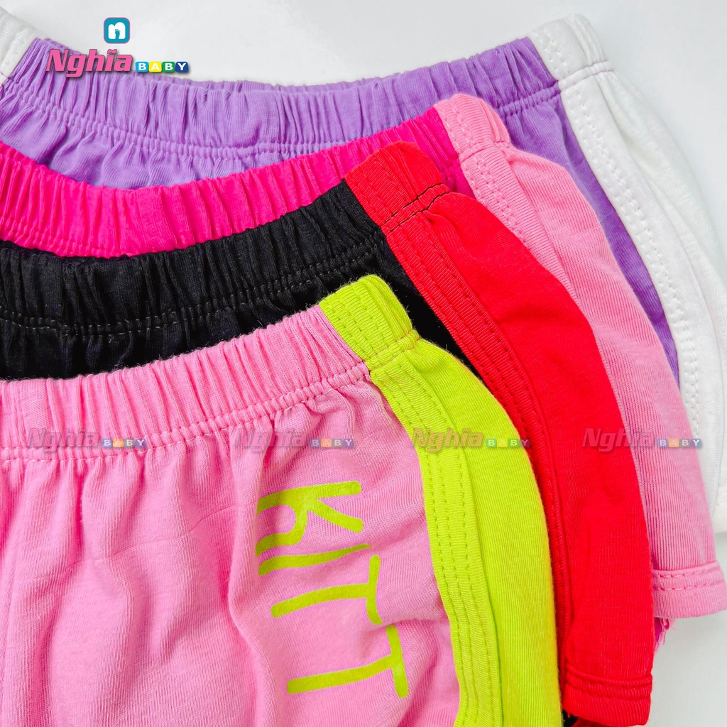 Đồ bộ bé gái thun cotton NGHĨA BABY dành cho bé mặc nhà mùa hè