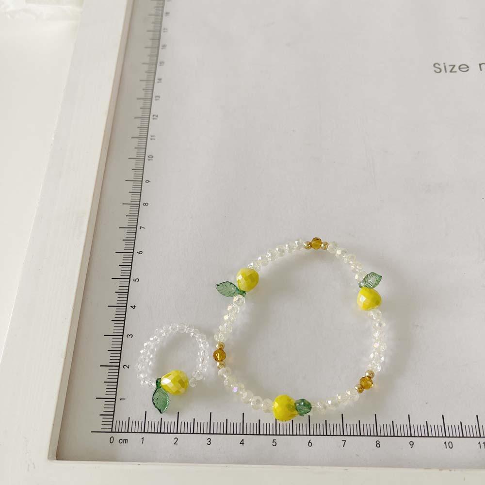 Vòng cổ Hạt Nhựa Resin Co Giãn Đơn Giản Phong Cách Hàn Quốc|Nhẫn Thiết Kế Đơn Giản Thời Trang Cao Cấp