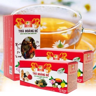 Trà Hoàng Đế Túi Lọc (2,5g x 30 gói) - Đặc sản Huế