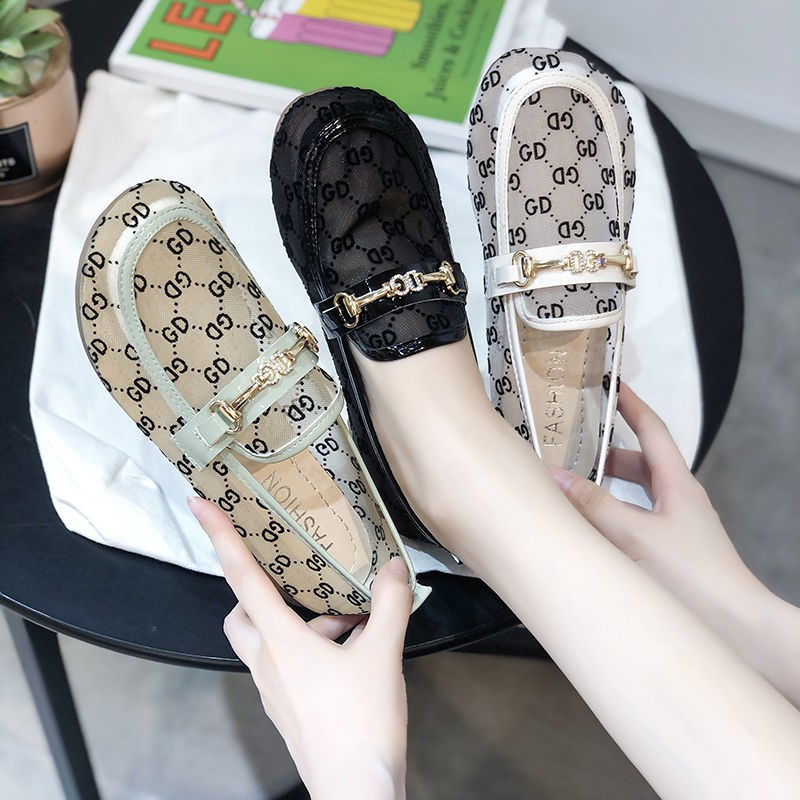 Giày Búp Bê Đế Mềm Phối Lưới Thiết Kế Dễ Thương Cho Nữ | BigBuy360 - bigbuy360.vn