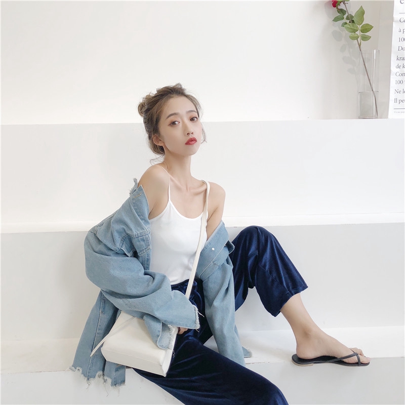 Girls clothes trousers solid color cotton high quality fast delivery | BigBuy360 - bigbuy360.vn