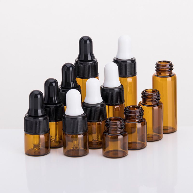 Lọ Chiết Serum ❤ TRÙM SỈ ❤ Lọ chiết tinh dầu thủy tinh mỏng 2ml,3ml,5ml chiết mỹ phẩm , phụ kiện du lịch