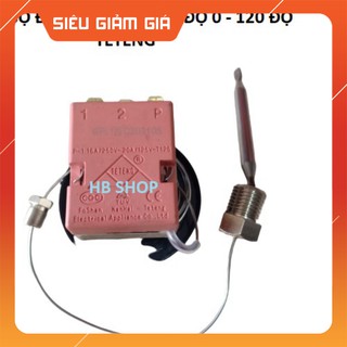 Bộ rơ le điều chỉnh nhiệt độ 0 -120 độ - Chỉnh nhiệt TeTeng 16A