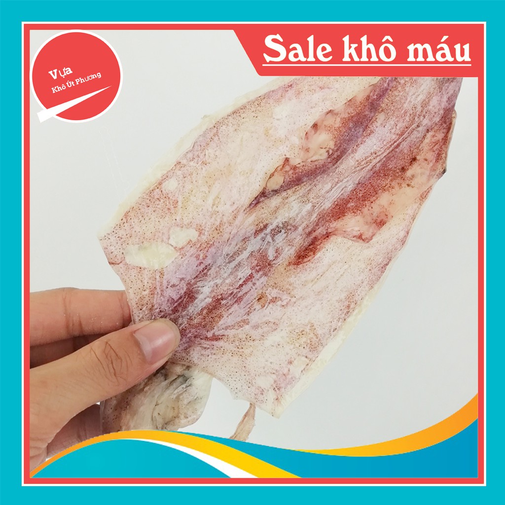[GIÁ HỦY DIỆT] Khô Mực Nguyên Con ( 1 con ) Biển Cà Mau, To Bằng 4 Ngón Tay, được câu và phơi xẻ trực tiếp trên tàu | BigBuy360 - bigbuy360.vn