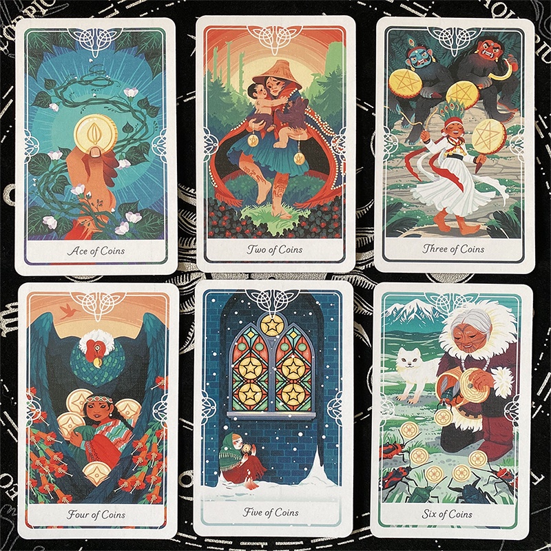 Tarot of the Divine Bộ Thẻ Bài Tarot Thiết Kế Dễ Thương Chuyên Dùng