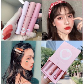 HERORANGE SET SON TRÁI TIM 3 CÂY CHÍNH HÃNG NỘI ĐỊA TRUNG