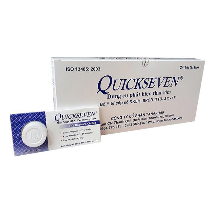 Hộp 24 que thử thai Quickseven