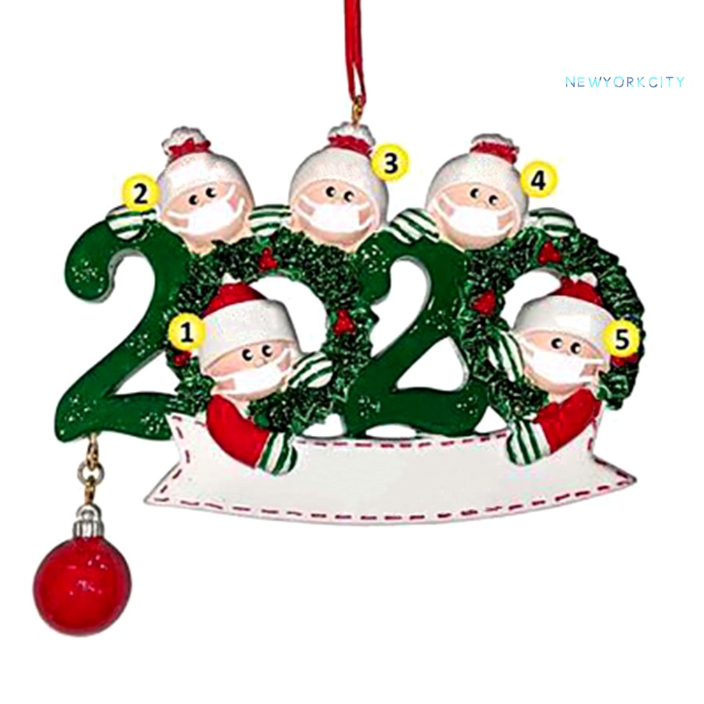 Vỏ Bọc Mặt Người Tuyết / Ông Già Noel Trang Trí Cây Thông Giáng Sinh DIY