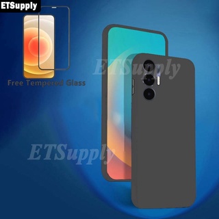 Ốp Lưng Mềm Kèm Kính Cường Lực Cho Tecno Pova 3 Pova 2
