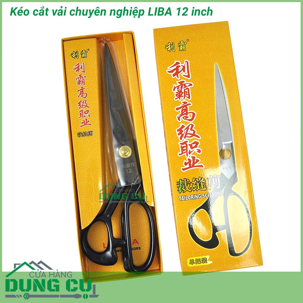 Kéo cắt vải chuyên nghiệp KITTOU 12 inch