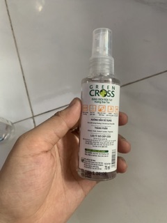 Green cross dạng xịt 70ml