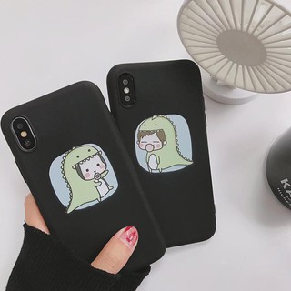 ỐP LƯNG IPHONE KHỦNG LONG XANH CHIBI