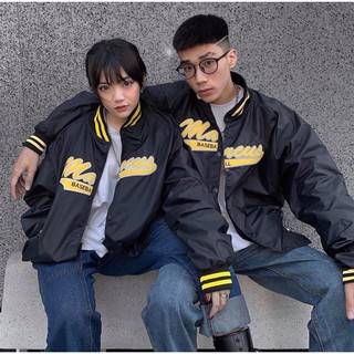 Áo khoác Bomber MarCus Vàng Đen