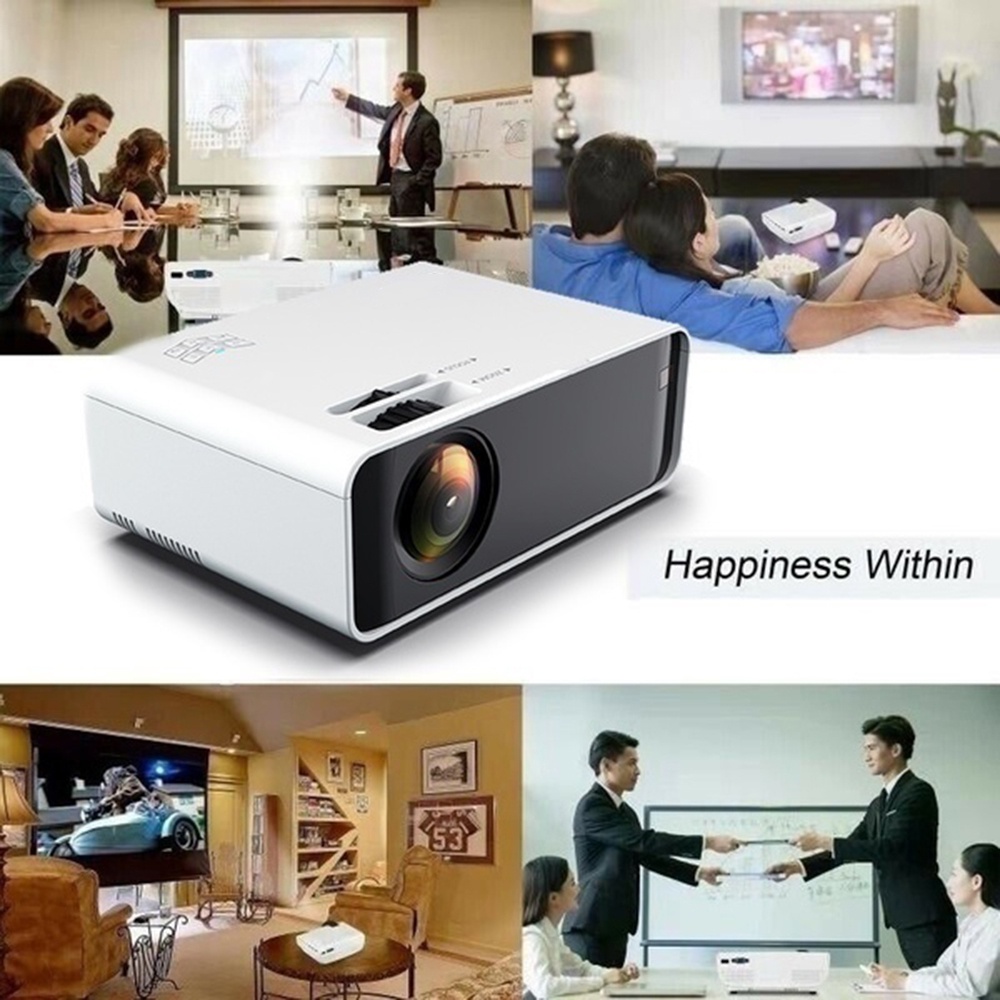 Máy chiếu W80 HD 1080P hỗ trợ toàn bộ 3000 lumens kết nối WIFI Bluetooth màn hình LCD kèm điều khiển từ xa Không thể đặt hàng, xin vui lòng liên hệ với dịch vụ khách hàng của cửa hàng
