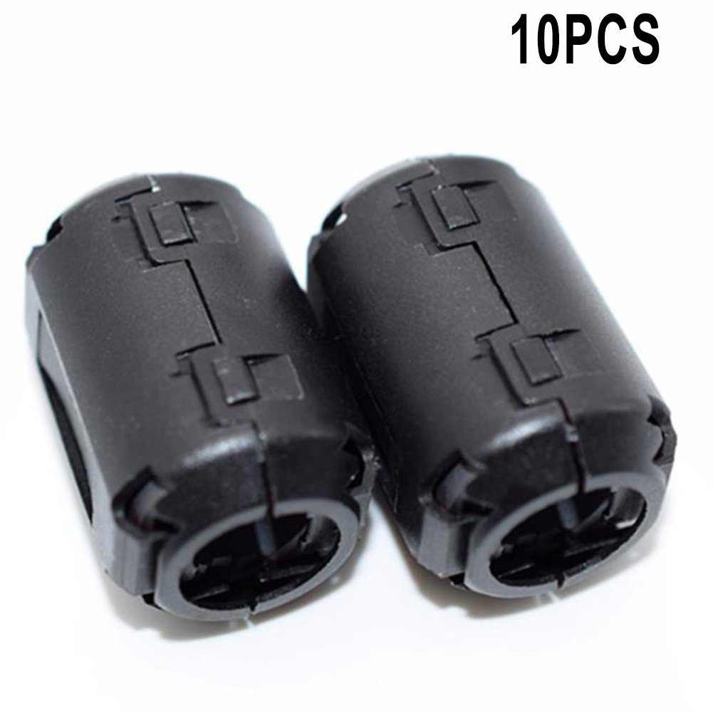 【DREAMLIFE】Noise Filter 12 X 25 Mm Noise Suppressor Filter On Wire RFI EMI Ring Cable Clip