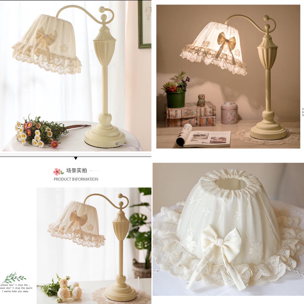 Đèn ngủ Lolita Phong cách Châu Âu CỔ ĐIỂN / HOÀNG GIA