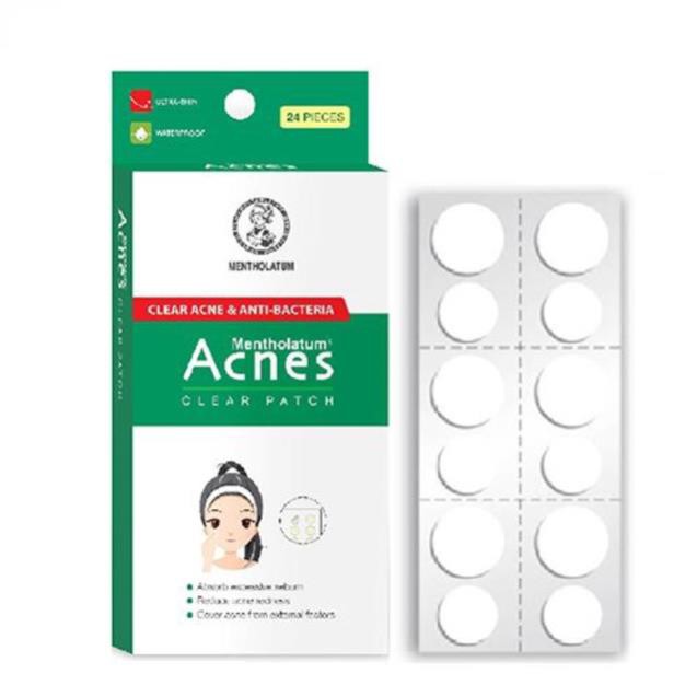 Miếng dán mụn Acnes Clear Patch H24 miếng