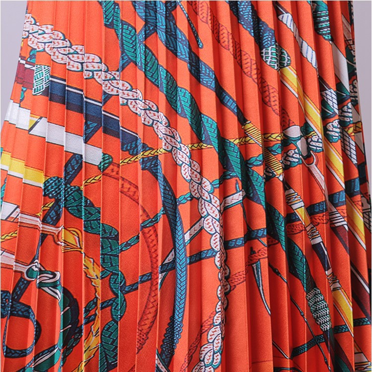 Chân váy Maxi hoạ tiết in thiết kế hợp thời trang | BigBuy360 - bigbuy360.vn