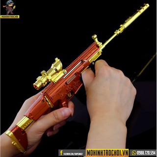 Mô Hình Scar-L Gold Plate 36cm PUBG